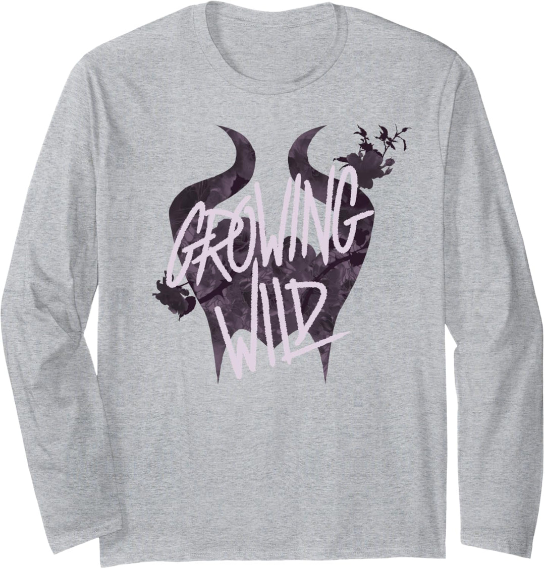 Disney Maleficent Mistress Of Evil Growing Wild Purple Tones Langarmshirt