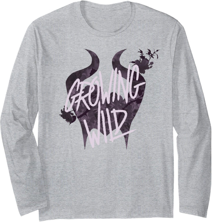 Disney Maleficent Mistress Of Evil Growing Wild Purple Tones Langarmshirt