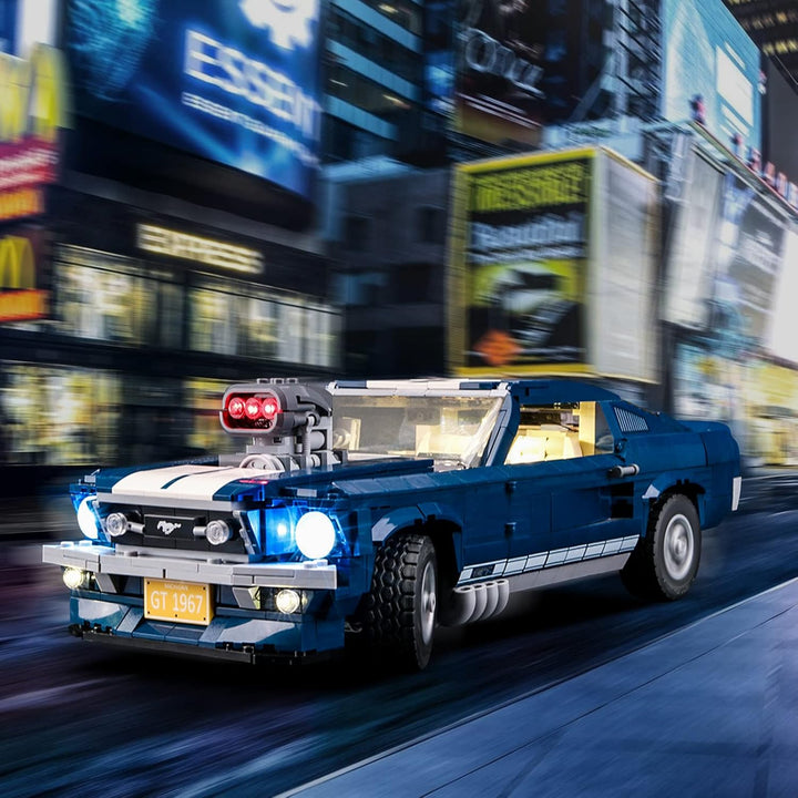 LIGHTAILING Licht-Set Für (Creator Expert Ford Mustang) Modell - LED Licht-Set Kompatibel Mit Lego 1