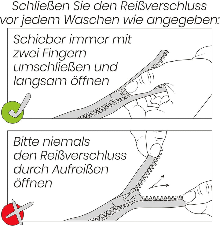 Kaeppel Mako Satin Bettwäsche mit Reissverschluss 135x200 80x80 cm (584 braun) 1x80/80+1x135/200 cm,