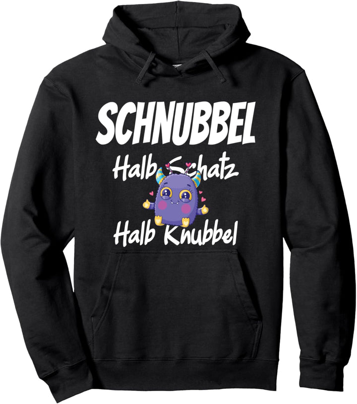 Schnubbel halb Schatz halb Knubbel lustiger Spruch Ehe Pullover Hoodie