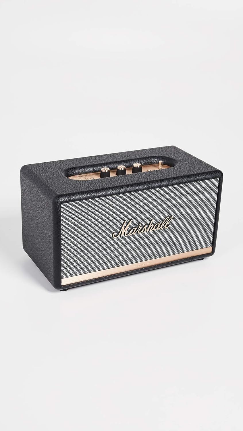 Marshall Stanmore II Bluetooth Lautsprecher, Kabelloser - Schwarz, EU Schwarz Heimlautsprecher Stanm