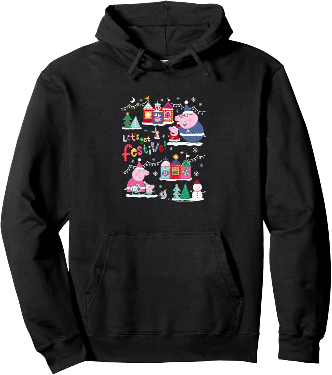 Peppa Pig Festive Wonderland Pullover Hoodie