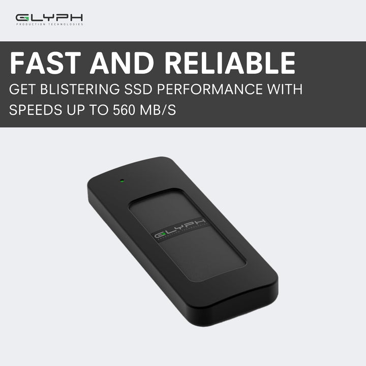 Glyph Atom USB 3.1 der U89 Externe Solid State Drive (2TB, Black) 2TB Black, 2TB Black