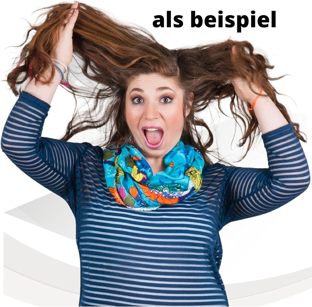 Sunsa Damen 3 Set Loop Schals. 100% Baumwolle Schlauchschals für Frühlings/Sommer. Dünne Loopschals