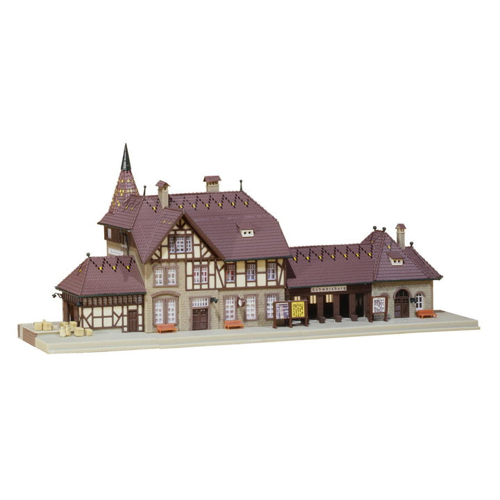 FALLER 212111 - Bahnhof „Schwarzburg“, 27.6 x 7.1 x 38.9 cm