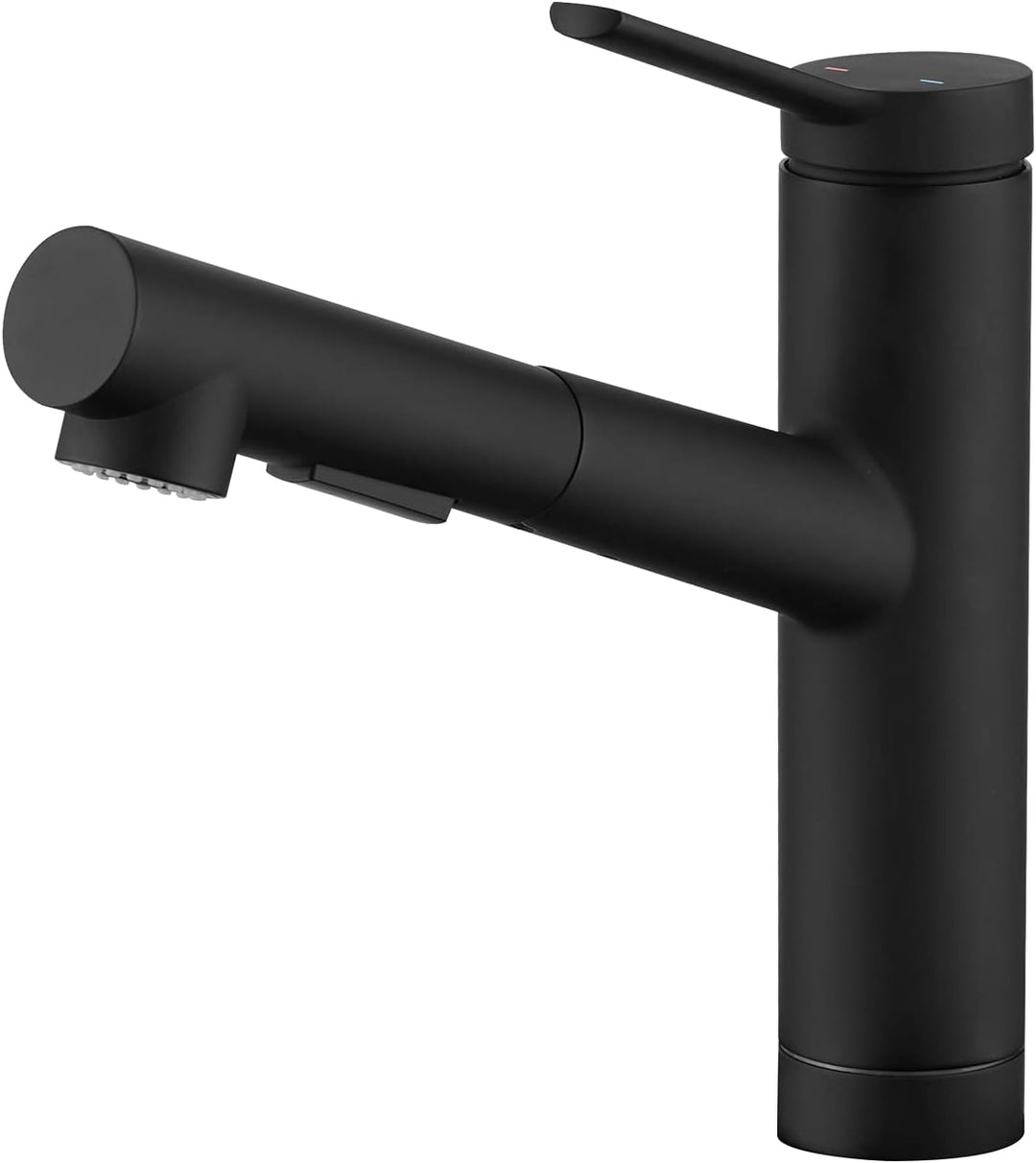 CREA Wasserhahn Küche, Küchenarmatur mit Ausziehbarer Brause, Spültischarmatur Küche mit 2 Strahlart