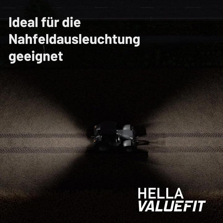 HELLA - LED-Arbeitsscheinwerfer - Valuefit S3000 - 24/12/48V - 1800lm - geschraubt/Anbau - schwenkba