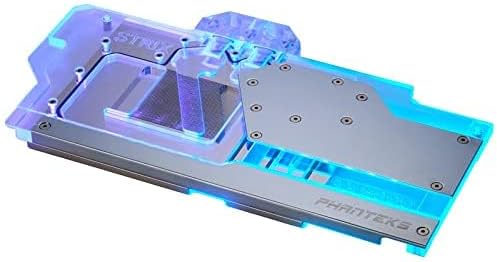 Phanteks Glacier G6000 Strix GPU Wasserblock, ASUS RX 6800/6900 Strix/TUF, D-RGB, silberfarben, PH-G