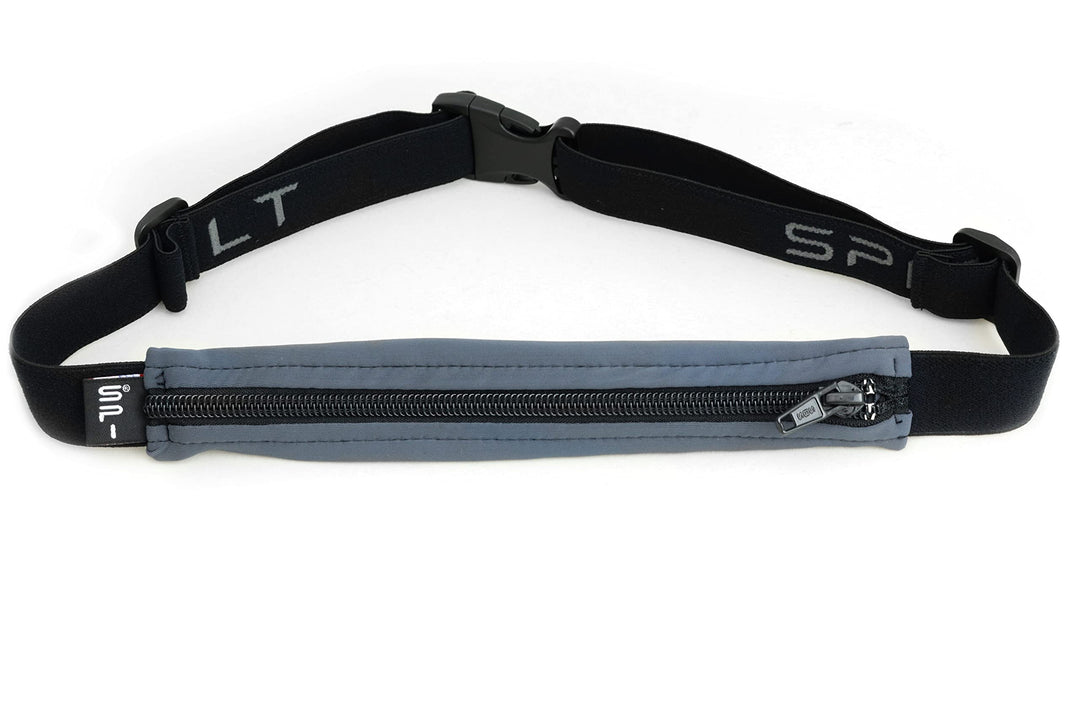 Gürteltasche Spibelt Topos, Einheitsgröße Anthrazit mit Schwarzem Reißverschluss