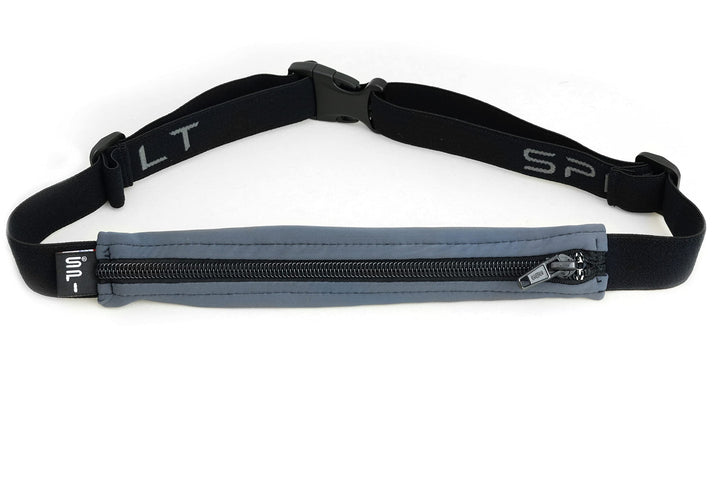 Gürteltasche Spibelt Topos, Einheitsgröße Anthrazit mit Schwarzem Reißverschluss