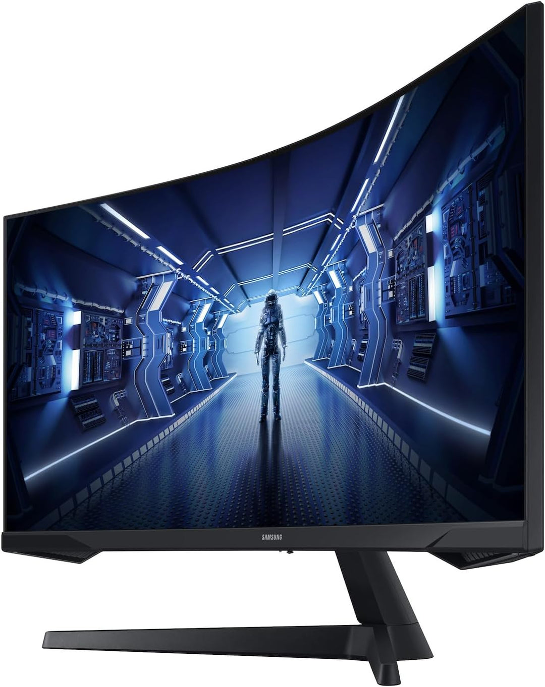 SAMSUNG ODYSSEY G5 Curved PC-Gaming-Bildschirm - 34 UWQHD - VA-Panel - 1 ms - 165 Hz - AMD FreeSync
