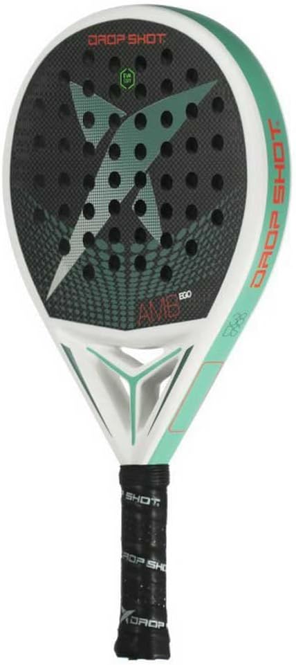 DROP SHOT Padel Shovel Ego 2022. Kern: Eva Soft. Rahmen: 100% Kohlenstoff. Gesichter: Kohlenstoff 30