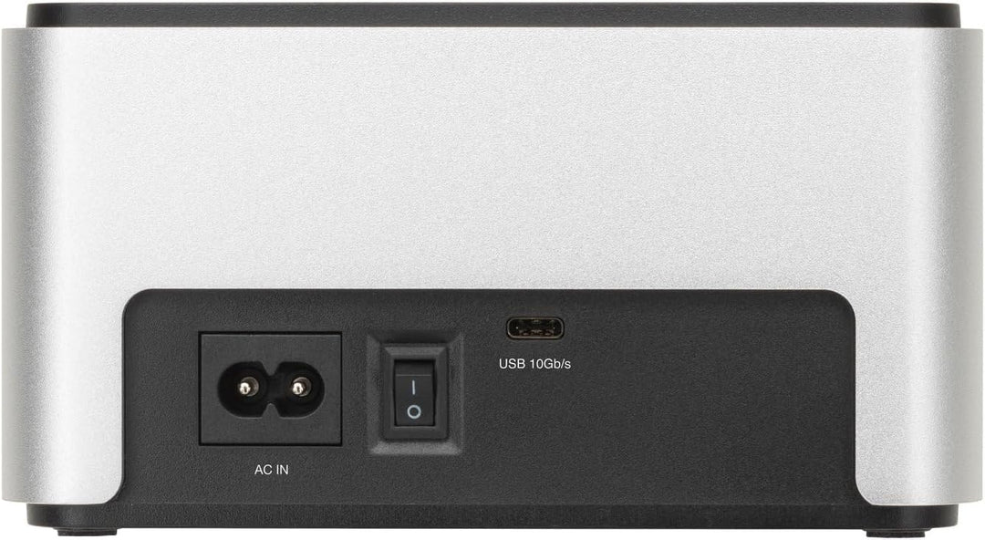 OWC Drive Dock U.2 (USB 3.2 (10 Gb/s) mit Zwei Einschüben für 2,5-Zoll- und 3,5-Zoll-SATA- und NVMe