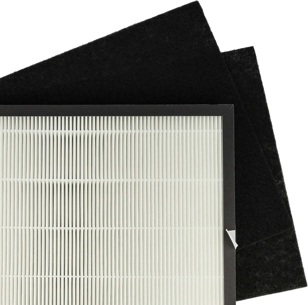 vhbw Filter-Set kompatibel mit Rowenta Intense Pure Air PU2120 - Ersatz für Rowenta XD6040FO, XD6040