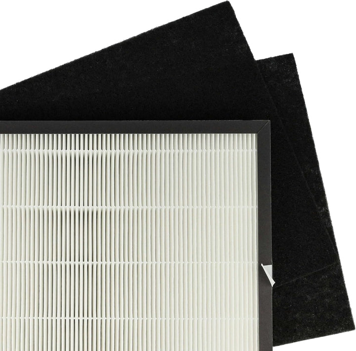 vhbw Filter-Set kompatibel mit Rowenta Intense Pure Air PU2120 - Ersatz für Rowenta XD6040FO, XD6040