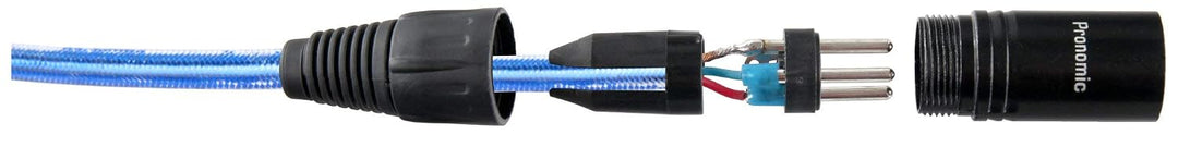 Pronomic XFXM Mikrofonkabel - XLR female 3-pol -> XLR male 3-pol - Stecker handgelötet - säure- und