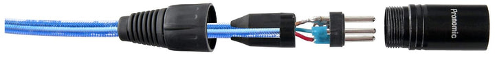 Pronomic XFXM Mikrofonkabel - XLR female 3-pol -> XLR male 3-pol - Stecker handgelötet - säure- und