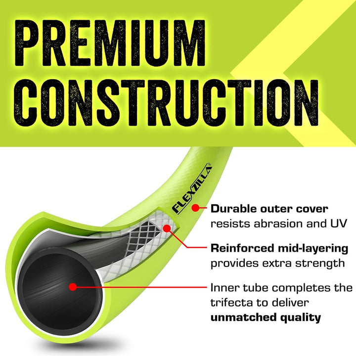 Flexzilla HFZG575YWS-E Gartenschlauch, 1,5 m, Zillagrün, 1,6 cm x 1,5 m 5/8" (inches) x 5' (feet) Sc