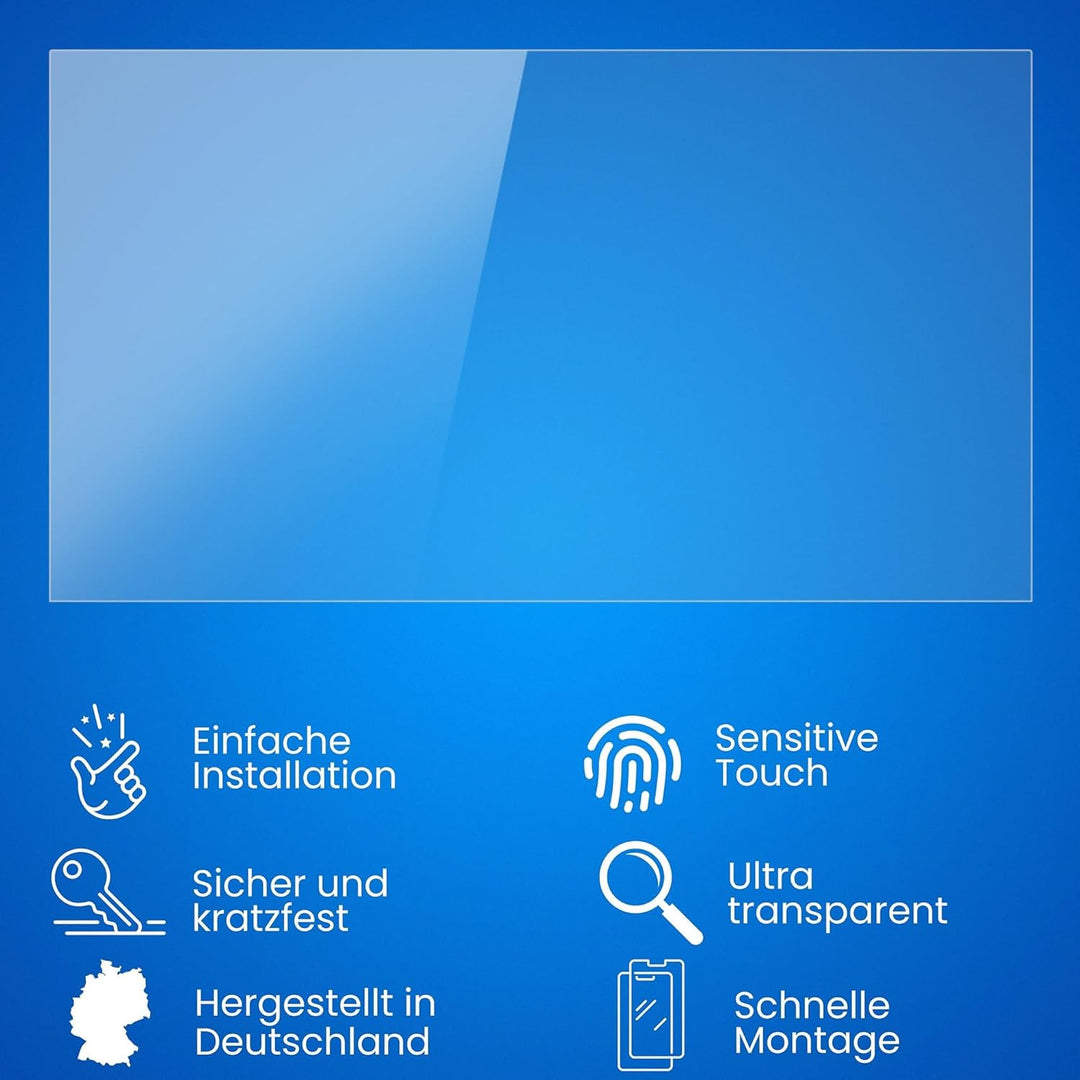 atFoliX Schutzfolie kompatibel mit AOC 27P2Q Folie, ultraklare FX Displayschutzfolie