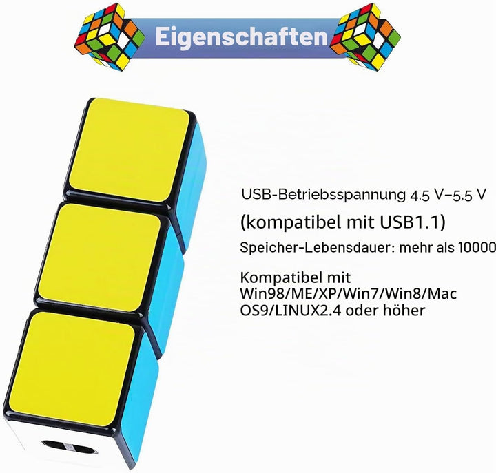 Cute USB Flash Drive Computer Memory Stick USB Pendrive für Lehrer, Studenten, Familie und Freunde (