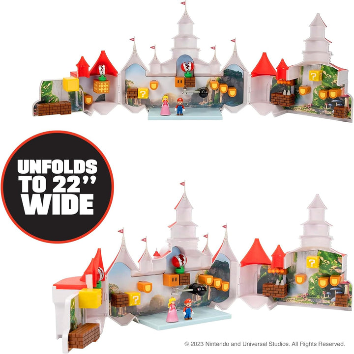 Super Mario Nintendo Movie - Mini Deluxe Spielset für 3cm Figuren