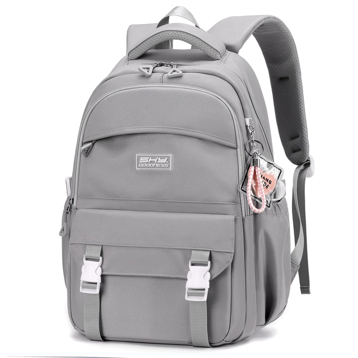 JANSBEN Wasserdichter Schulrucksack für Mädchen & Jungen, Mehrfachfach-Rucksack für Schule & Reisen,