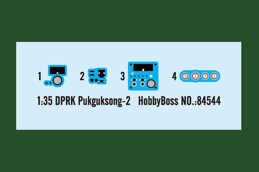 Hobby Boss 084544 1/35 Pukguksong 2 Plastikmodellbausatz, Mehrfarbig