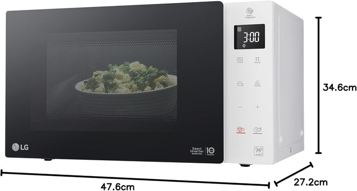 LG Electronics LG MS 23 Necbw Mikrowelle / 1000 W, Weiss
