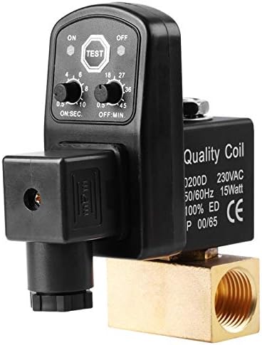 G1 / 2 DN15 Automatisches elektronisches zeitgesteuertes Ablassventil Kondensatablassventil für das