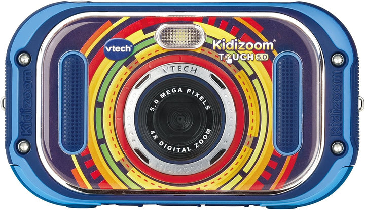 VTech KidiZoom Touch 5.0 – Kinderkamera mit Touchscreen, Selfie- und Videofunktion, Effekten, Spiele