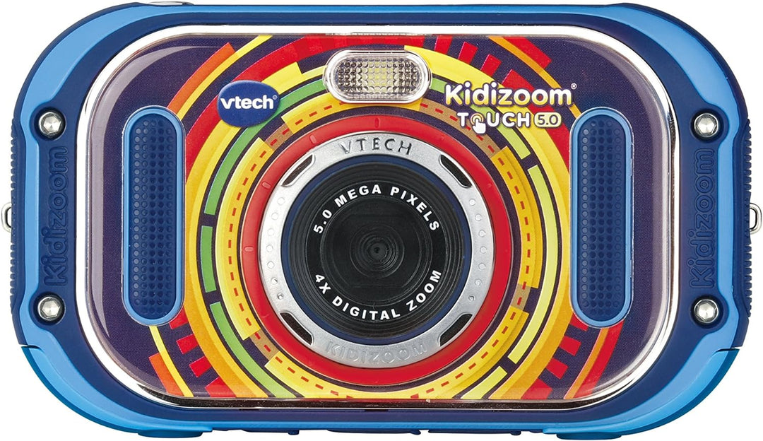 VTech KidiZoom Touch 5.0 – Kinderkamera mit Touchscreen, Selfie- und Videofunktion, Effekten, Spiele