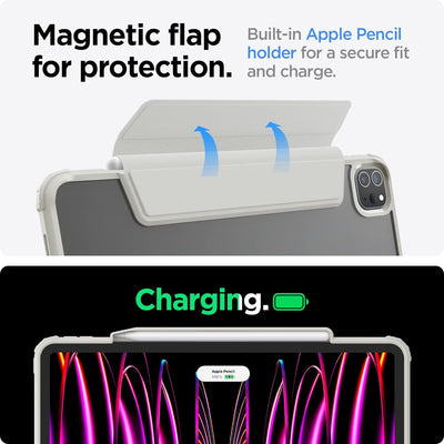 Spigen AirSkin Pro Kompatibel mit iPad Pro 12.9 Zoll 6. Generation (2022) / 5. Generation (2021) Hül