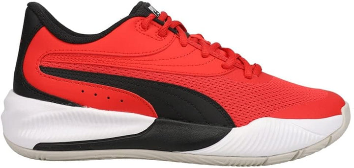 PUMA Herren Dreifach Basketballschuh 41 EU Hohes Risiko High Risk Rot Schwarz, 41 EU Hohes Risiko Hi