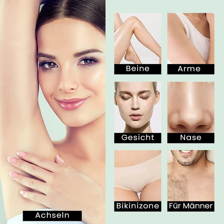 NEOMANN Waxer II Waxing Kit, Haarentfernungs-Wachswärmer mit elektrischem Heiztopf | Profi-Set mit 3