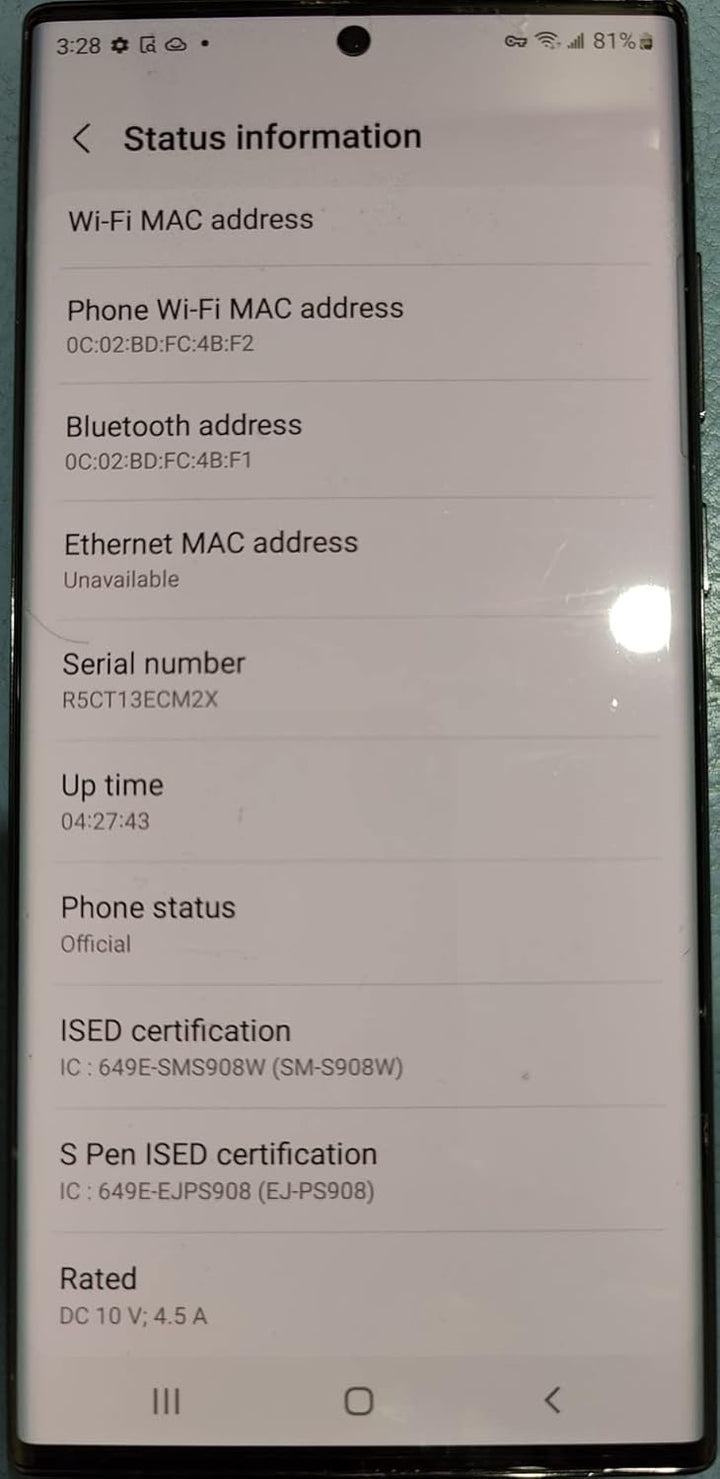 Samsung Galaxy S22 Ultra 5G 128GB Green Green 128 GB, Green 128 GB