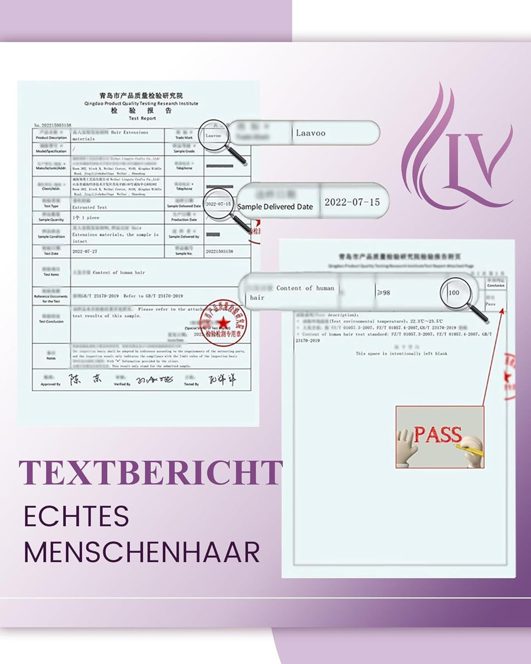 LaaVoo Remy Micro Weft Haarverlängerung Echthaar Schwarz 50cm Micro Bead Extensions Echthaar Unsicht