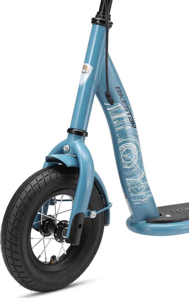 STAR SCOOTER Roller Kinderroller Tretroller Kickscooter mit Luftreifen für Jungen und Mädchen ab 4-5
