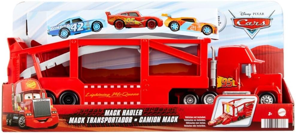 Disney Cars HDN03 Disney Pixar Cars Mack Hauler Toys, Mehrfarbig