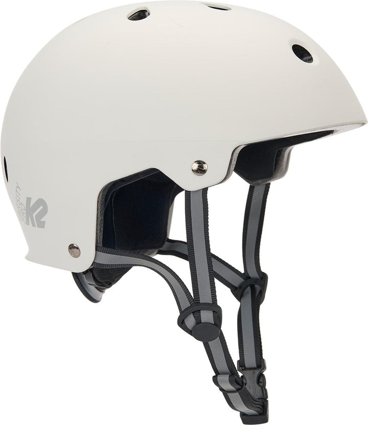 K2 Skates VARSITY PRO Helm, Inline Skate Helm, Fahrradhelm, Skateboard Helm L (59 - 61 cm) gray, L (