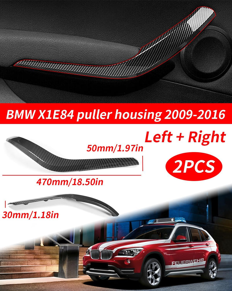 SHSBSCAR Für BMW X1 E84 2009–2015 Türgriffabdeckung, linke Seite + rechte Seite, Innentür-Haltegriff