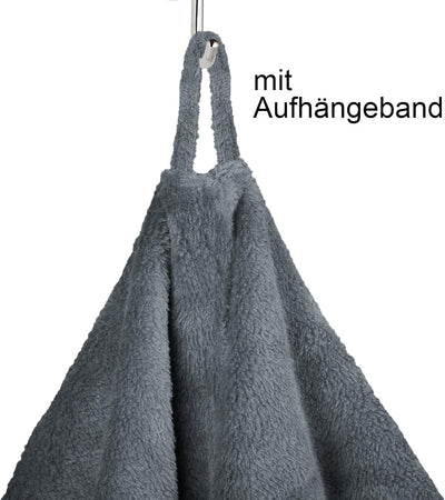 Gräfenstayn® Damen & Herren Kuschelfleece Bademantel mit Kapuze Grösse S-XXXL mit Öko-Tex Standard 1