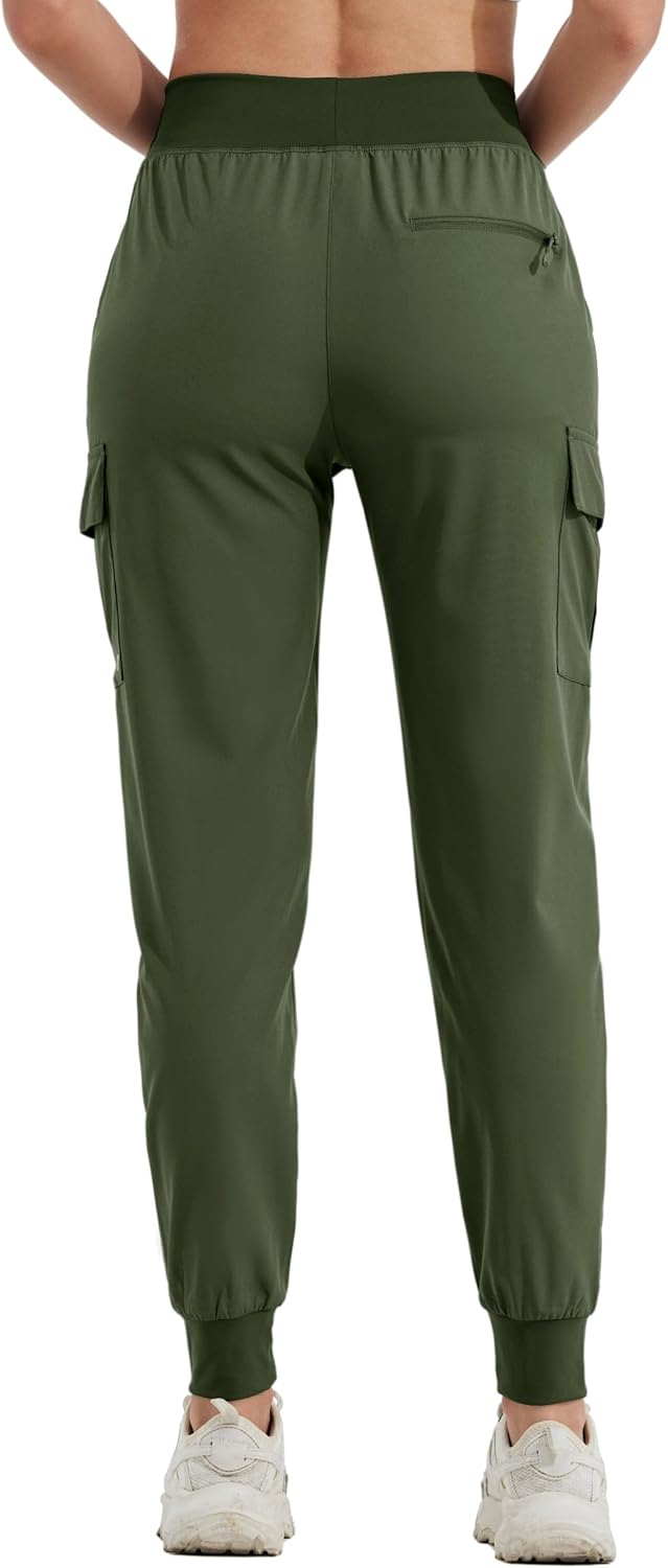 WILLIT Damen Trekkinghose Jogginghose Cargohose Leichte Wanderhosen Schnelltrocknende Wasserdicht Ar