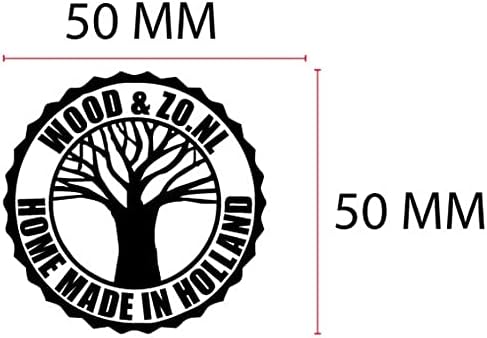Posta Brennhandstempel Pyro - Messing - Max. Ø50 mm 50mm Messing, 50mm Messing