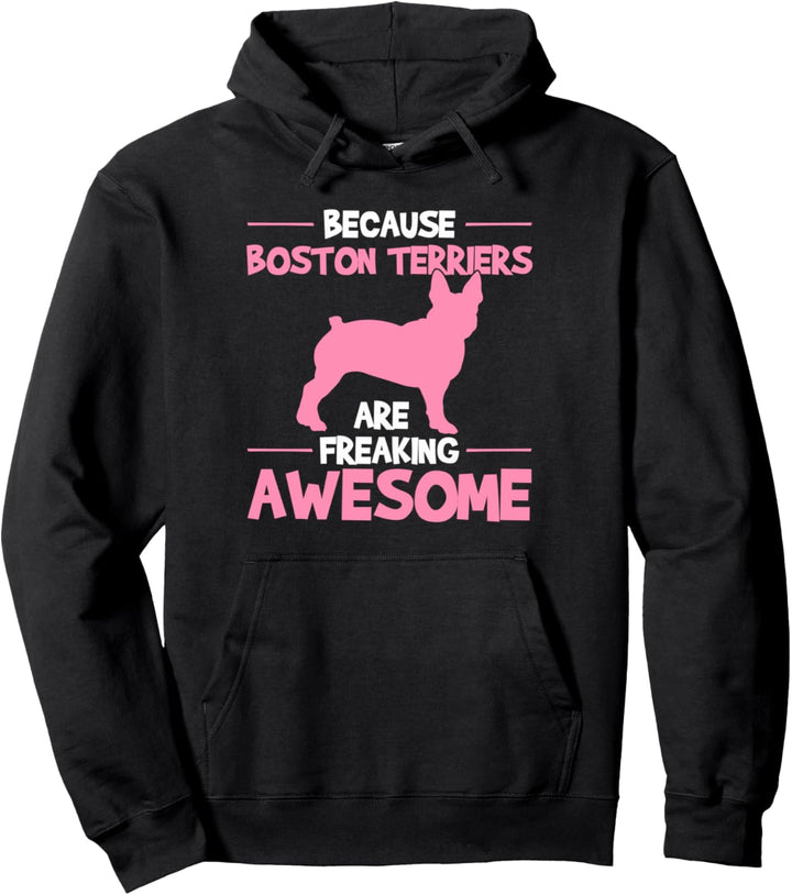 Boston Terrier Pullover Hoodie