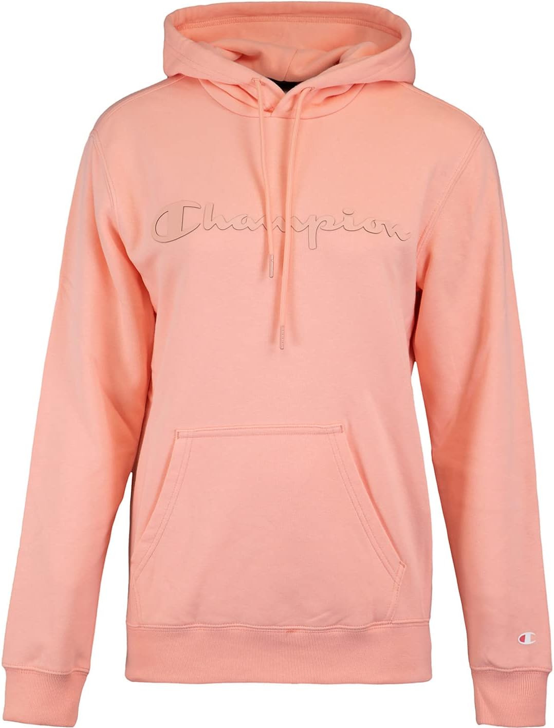 Champion Small Logo Hoody M Coral, M Coral