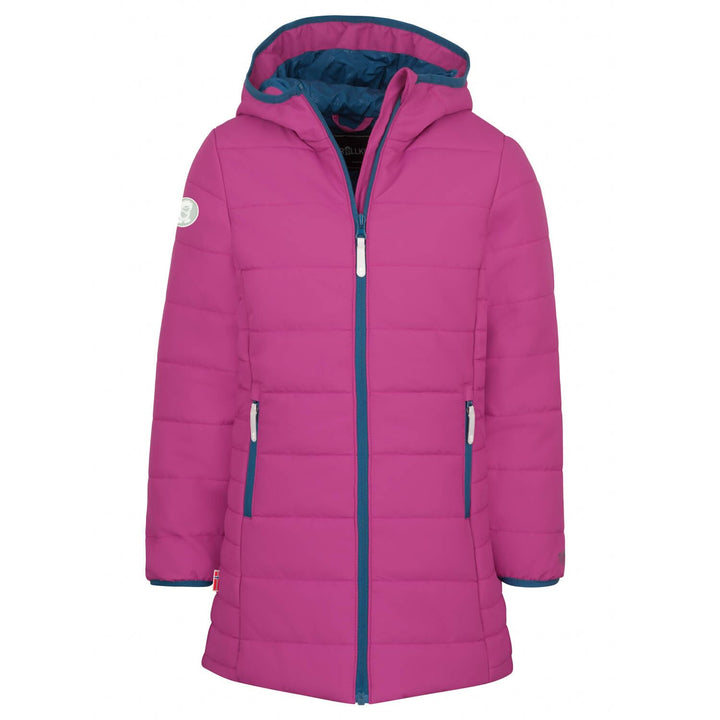 Trollkids Girls Stavanger Coat Bright Berry 92, Bright Berry 92