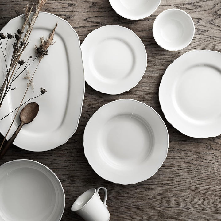 IKEA UPPLAGA Tiefer Teller, 26 cm, Weiss