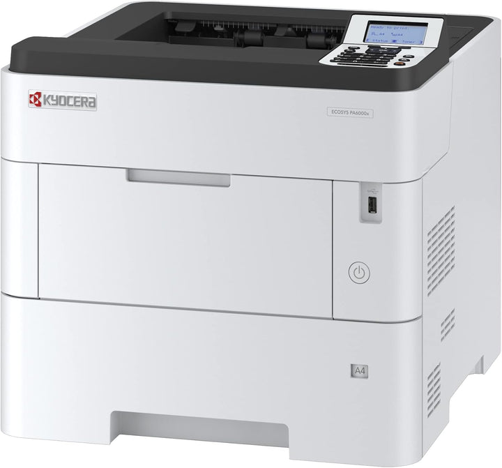Kyocera Klimaschutz-System Ecosys PA6000x Laserdrucker Schwarz Weiss, Duplex-Einheit, 60 Seiten pro