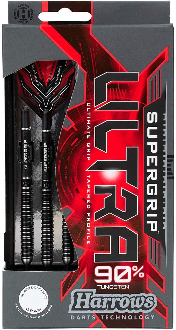 Harrows Soft Darts Supergrip Ultra 90% Tungsten Softtip Dart Softdart Hochwertiger Tungsten Dart mit